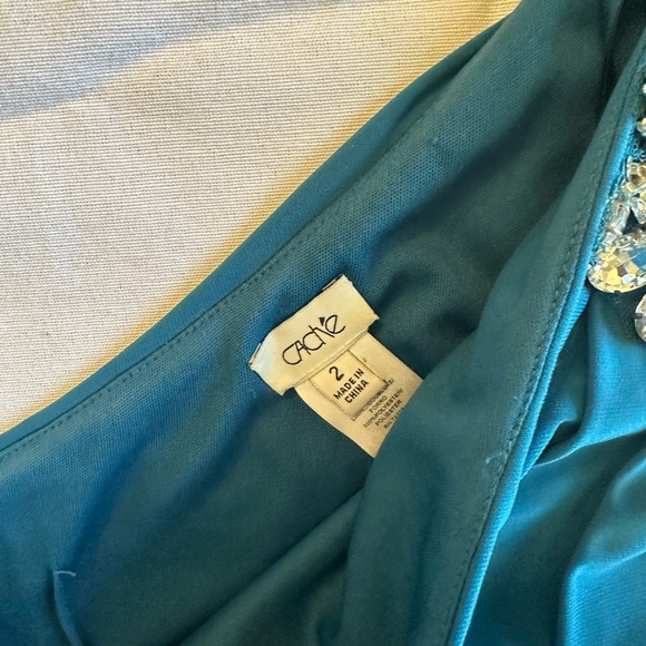 Emerald green cocktail dress! - Picture 3 of 5